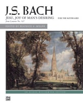 Jesu Joy of Man's Desiring piano sheet music cover